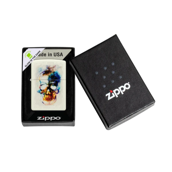 Zippo 48563 Skull Print Design - Shams Shopping Centre Zippo  