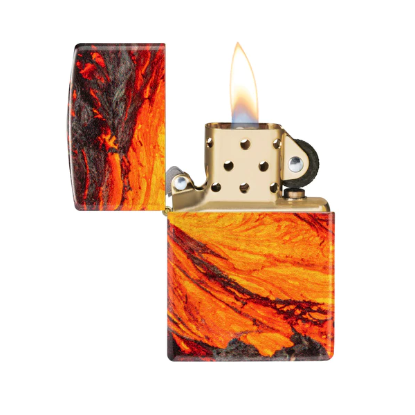 Zippo 48622 Lava Flow Design - Shams Shopping Centre Zippo  