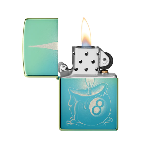 Zippo 48615 Eight Ball Tatto Design - Shams Shopping Centre Zippo  