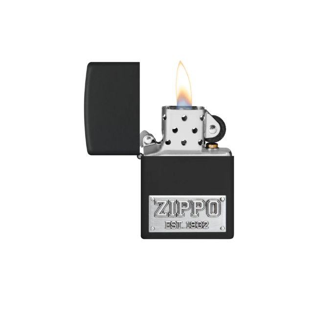 Zippo Lighter 48689 Zippo License Plate Emblem