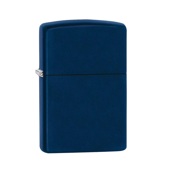 Zippo Lighter Reg Navy Blue Matte 239 - Shams Shopping Centre Zippo  