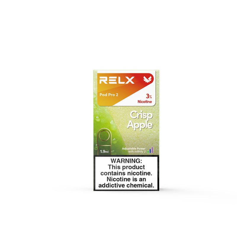 Relx Crisp Apple Pod 3%