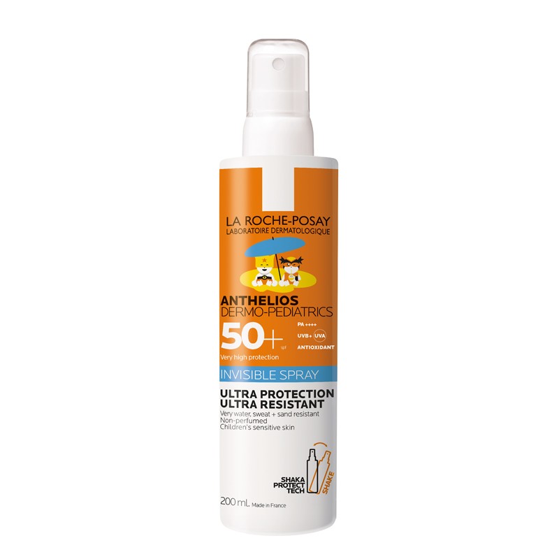 LA Roche-Posay Anthelios Dero-Pediatrics 50+SPF Invisible Spray 200ml - Shams Shopping Centre La Roche-Posay  