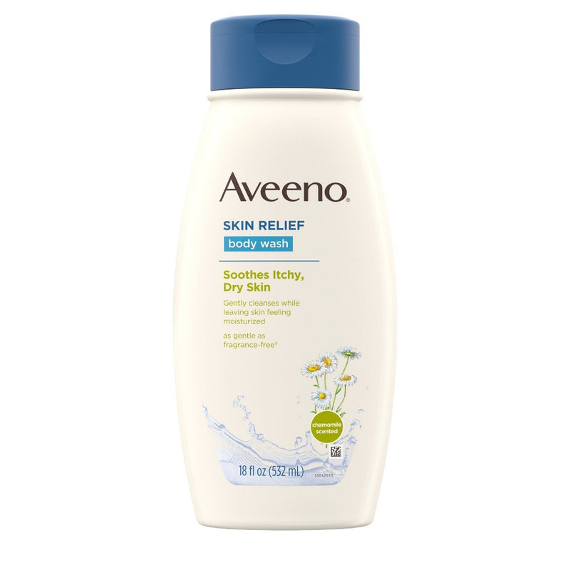 Aveeno Skin Relief Gentle Scent Body Wash 532ml - Shams Shopping Centre Aveeno  