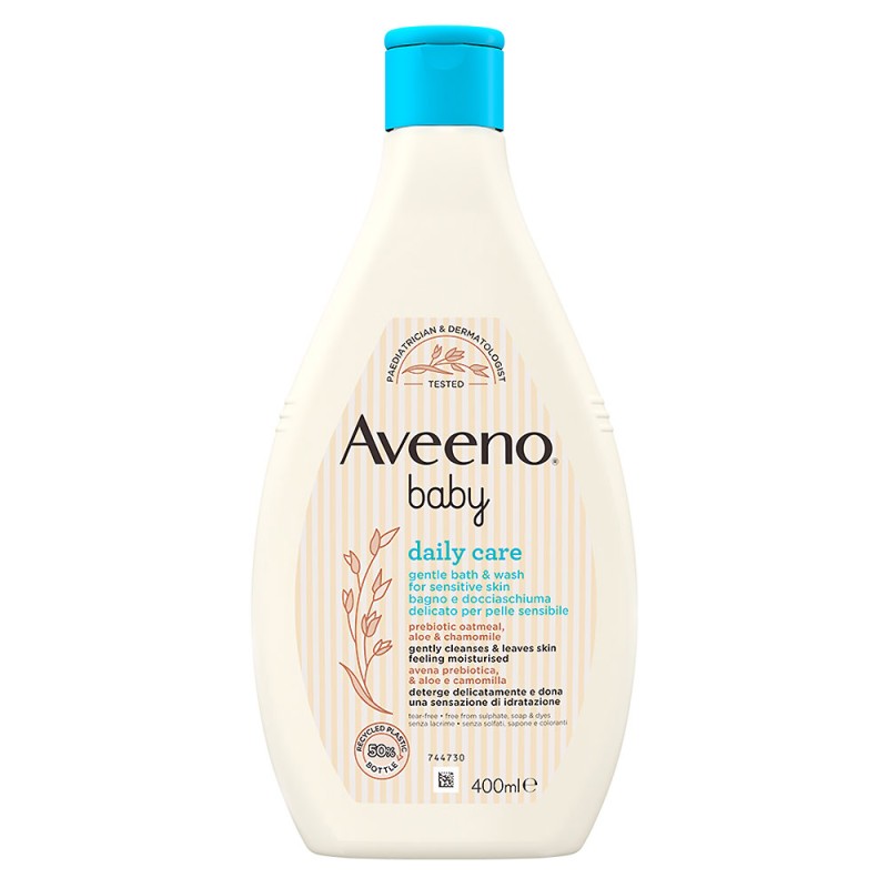 Aveeno Baby Daily Care Gentle Bath & Wash for Sensitive Skin 400ml