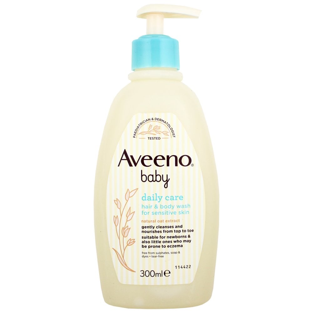 Aveeno Baby Daily Care Baby Hair Body Wash 300ml - Shams Shopping Centre Aveeno  