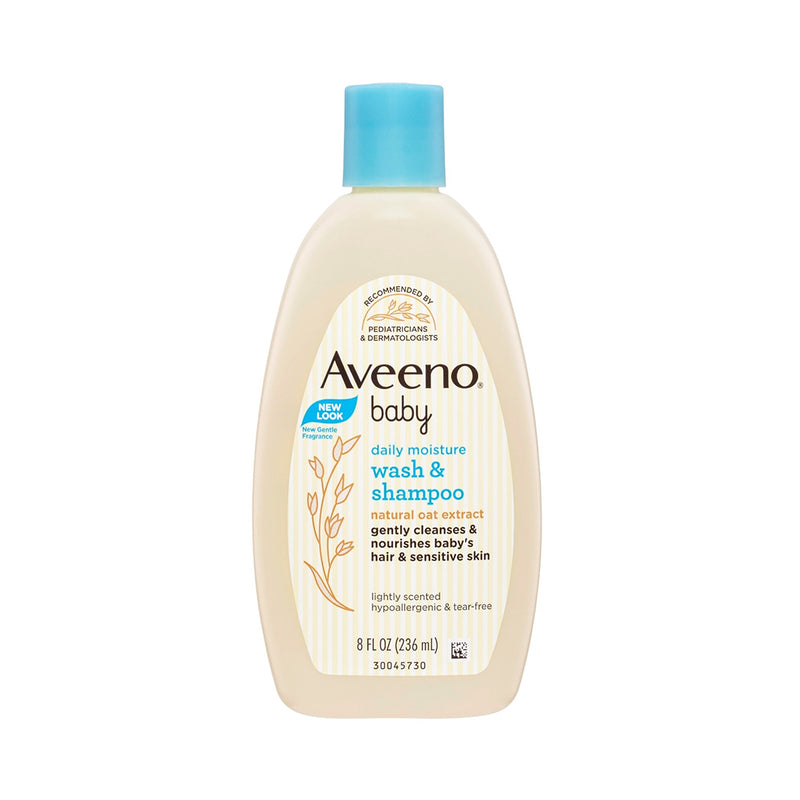 Aveeno Baby Wash And Shampoo 236ml