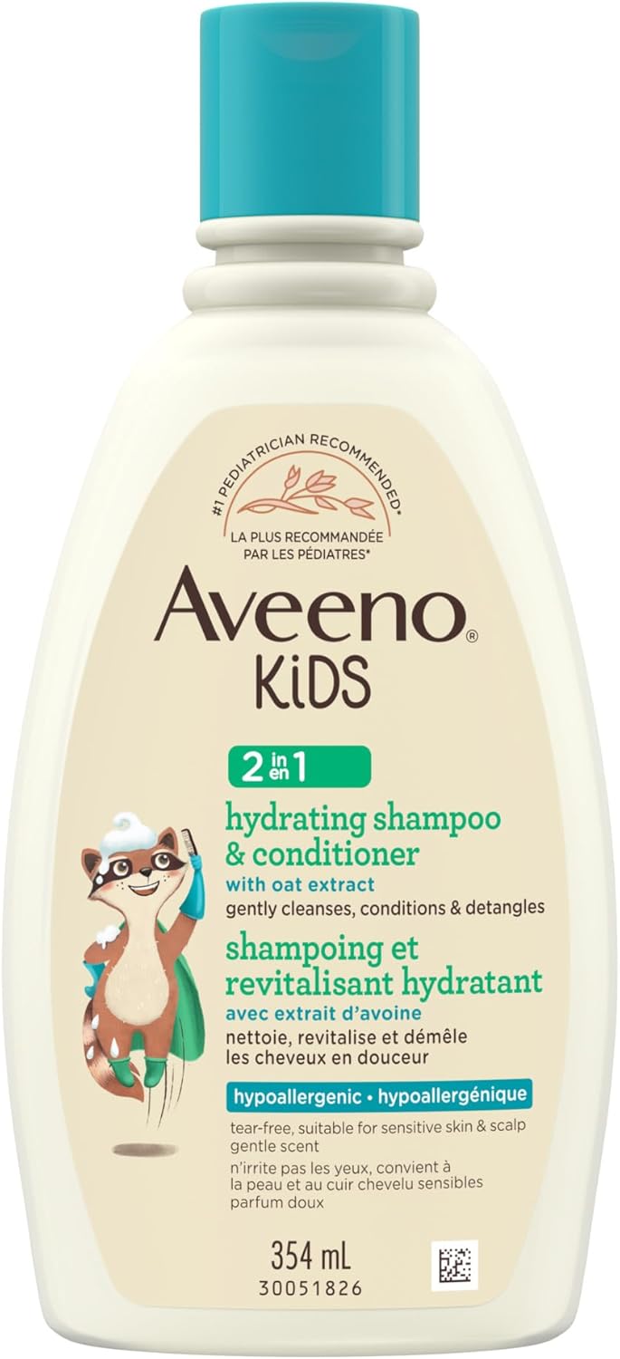 Aveeno Kids 2 in 1 Hydrating Shampoo & Conditioner 354ml