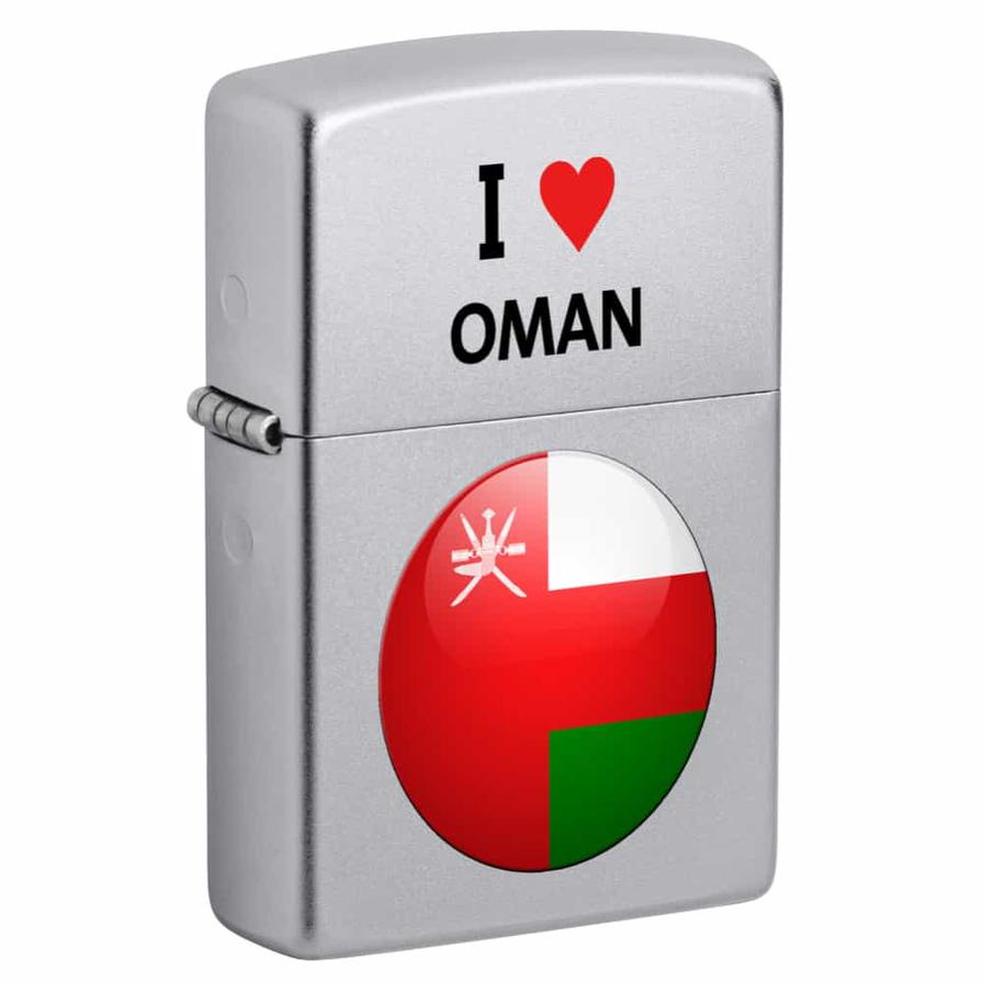 Zippo 205 Heart Oman Design - Shams Shopping Centre Zippo  