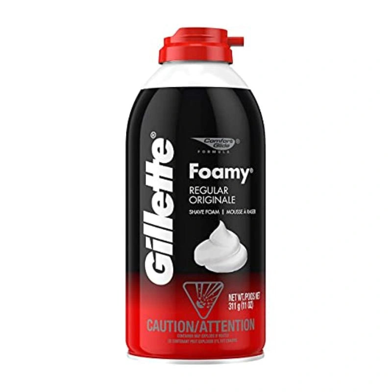 Gillette Foamy Regular 311g - Shams Shopping Centre Gillette  
