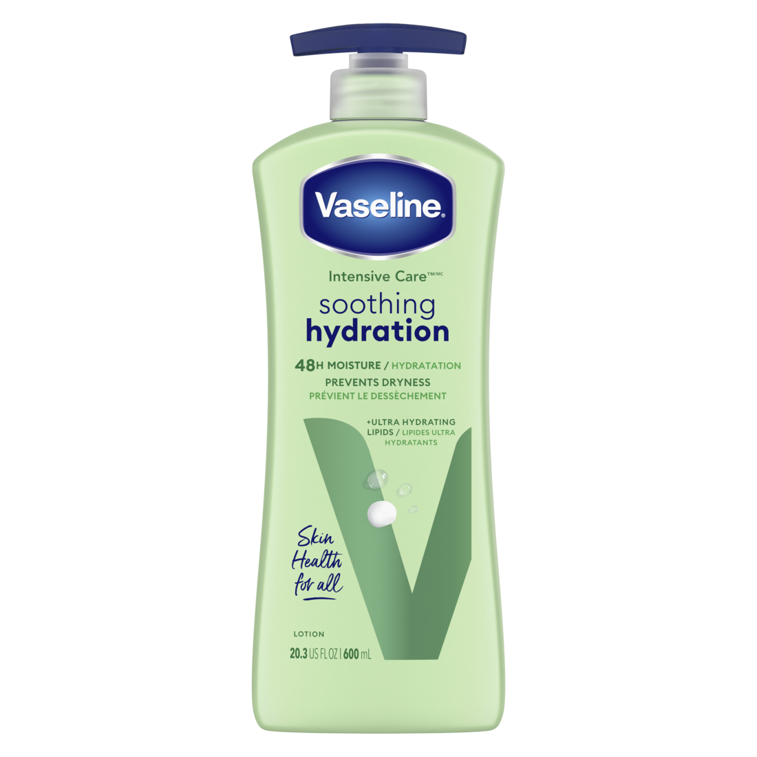 Vaseline Intensive Care Soothing Hydration Lotion 600ml (20.3.Oz)