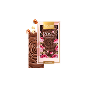 Bostani Chocolatier Rose Shaped Milk Chocolate With Almonds 40g