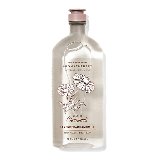 BBW Aromatherapy Calming Chamomile Lavender Body Wash 295ml - Shams Shopping Centre Bath & Body Works  