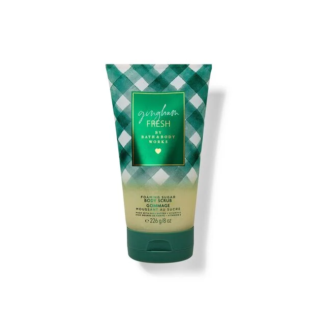 BBW Gingham Fresh Foaming Sugar Body Scrub 226g