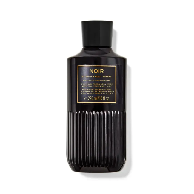 BBW Noir 3in1 Hair Face & Body Wash 295ml