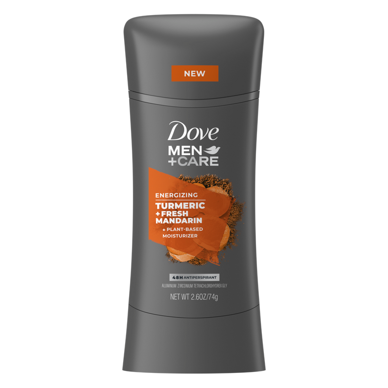 Dove Men+Care Antiperspirant Turmeric +Fresh Mandarin Deo Stick 74g