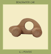 Tiny Tumble Beechwood Car