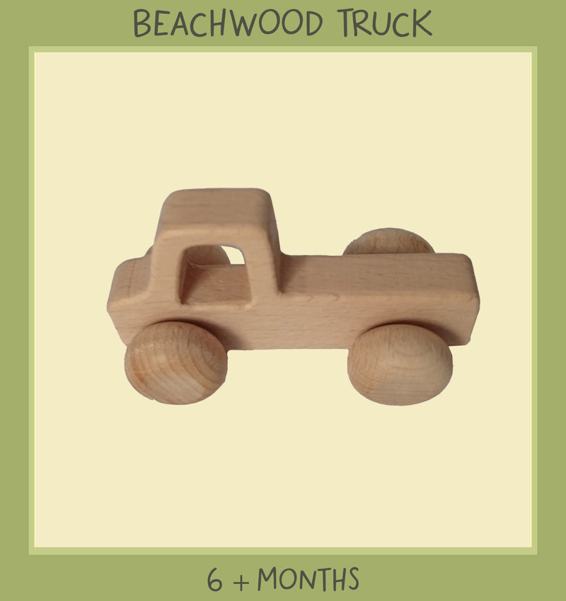 Tiny Tumble Beechwood Truck