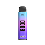Slugger Disposable 5% Blueberry Bubble Gum Ice 6000 Puffs