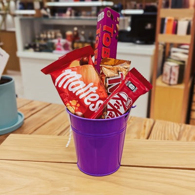 Treat Bucket Petit Indigo-Plain (9.5cm)