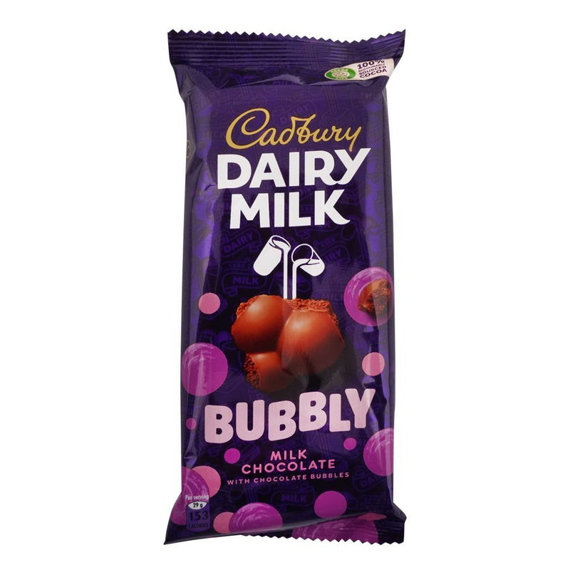 Cadbury Dairy Milk Bubbly Chocolate 87g