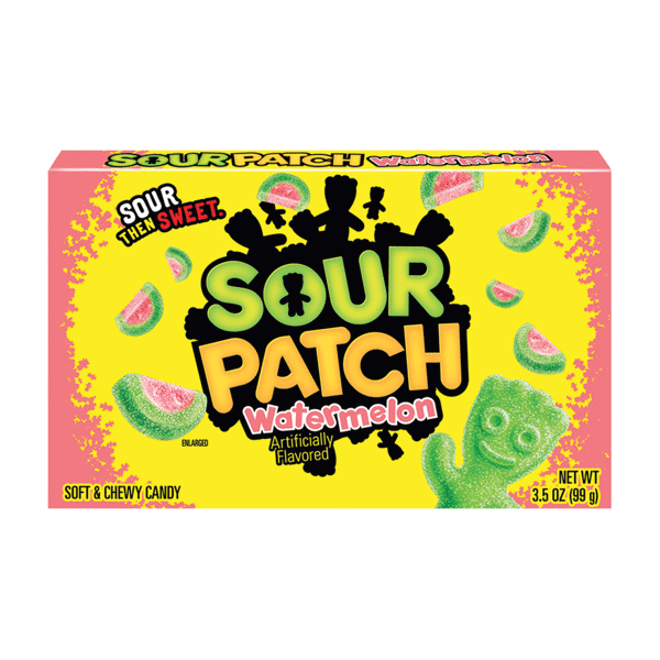 Sour Patch Chewy Candy Watermelon 99gm