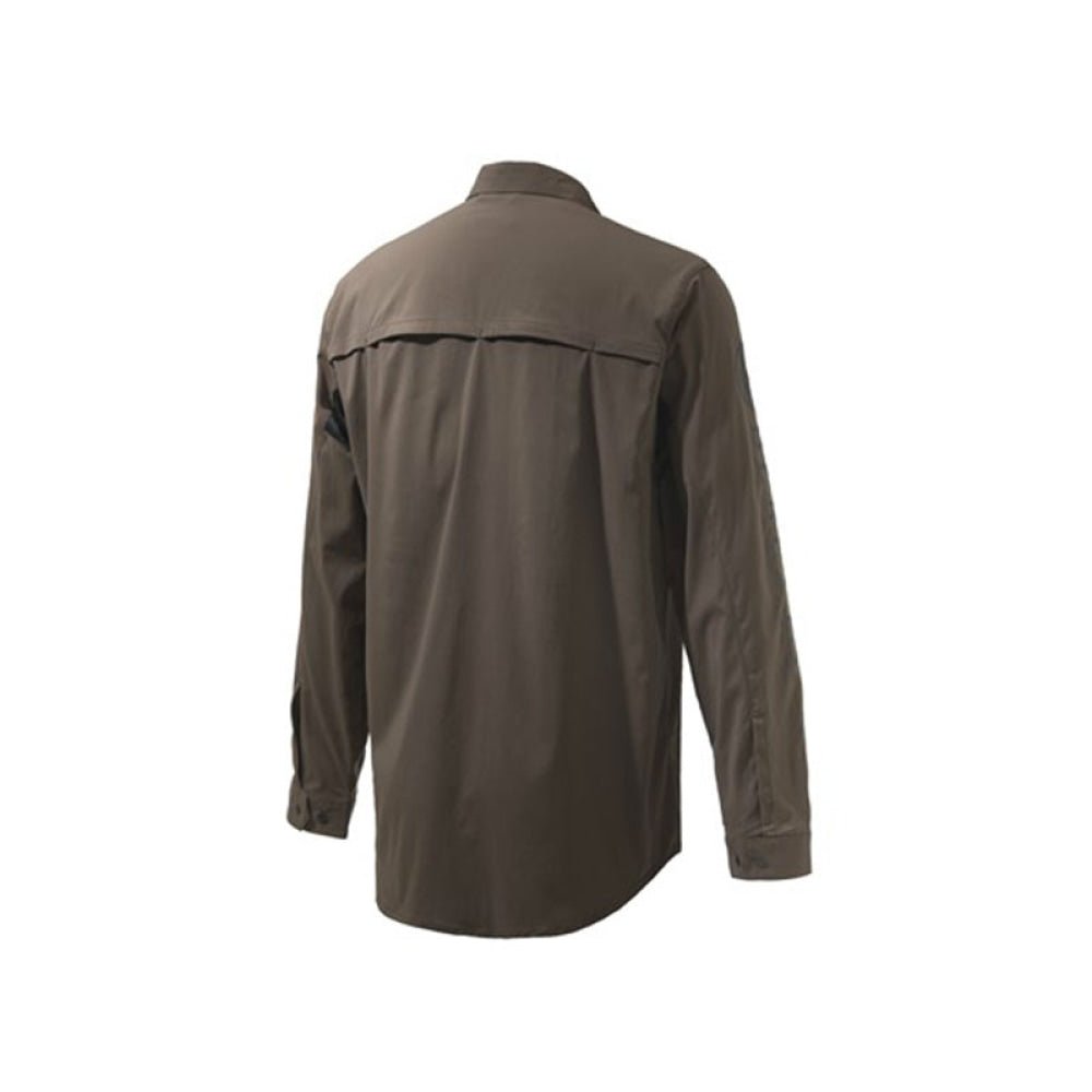 Beretta Strom Shirt Chocolate Brown XXL-LUO14T1937080XXXL - Shams Shopping Centre Beretta  