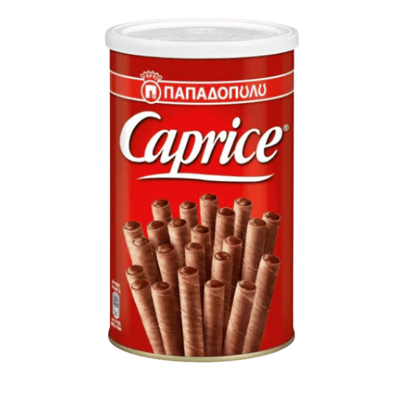 Caprice Classic Wafer Rolls Hazelnut Cream 250g