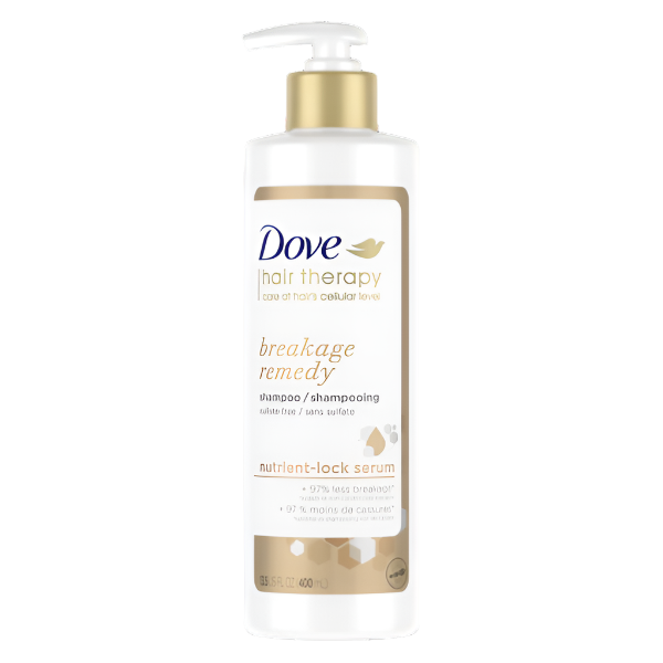 Dove Hair Therapy Breakage Remedy Hair Shampoo with Nutrient-Lock Serum 13.5 fl oz 400ml