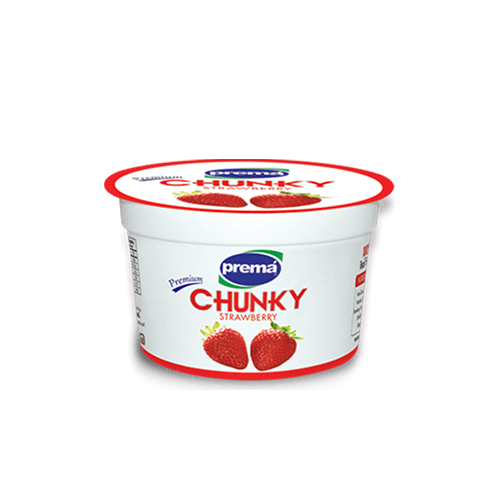 Prema Chunky Strawberry Yogurt 90g