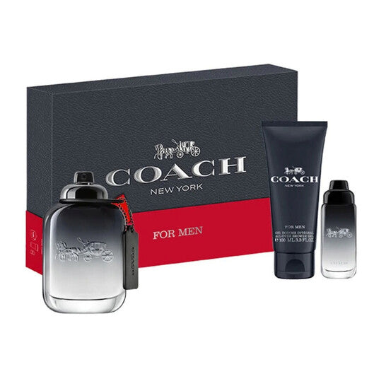 Coach Men Coach New York 3p Gift Set