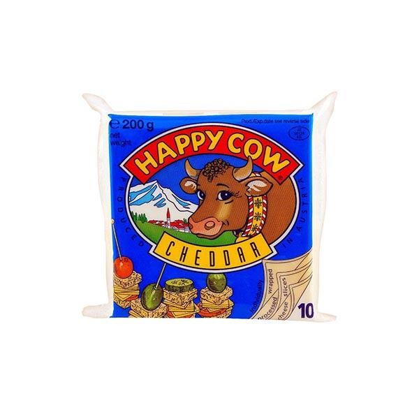 Happy Cow Cheddar Cheese 200g