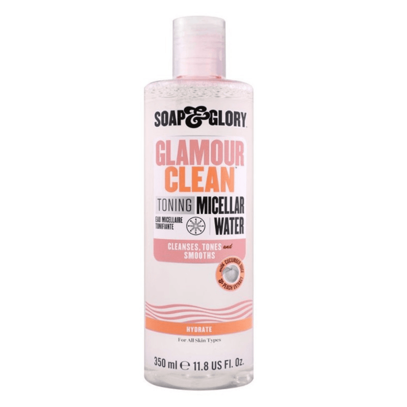 S&G Glamour Clean Toning Hydrate Miceller Water 350ml - Shams Shopping Centre Soap & Glory  