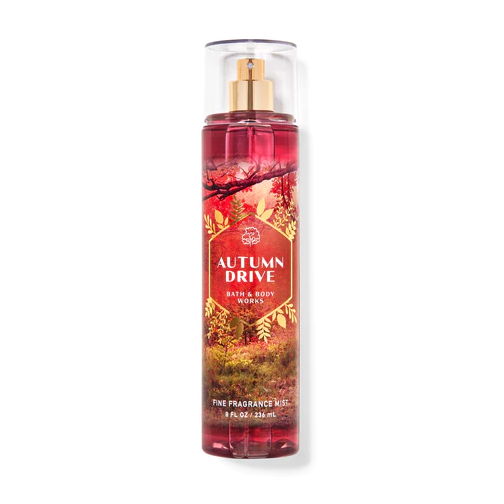 BBW Autumn Drive Fine Fragnance Body Mist 236ml - Shams Shopping Centre Bath & Body Works  