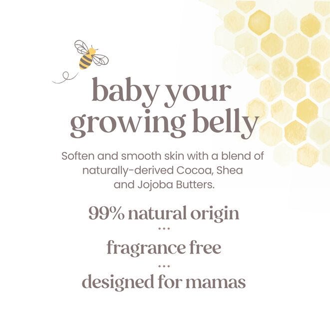 Burts Bees Mama Bee Belly Butter 185g (6.5.Oz)