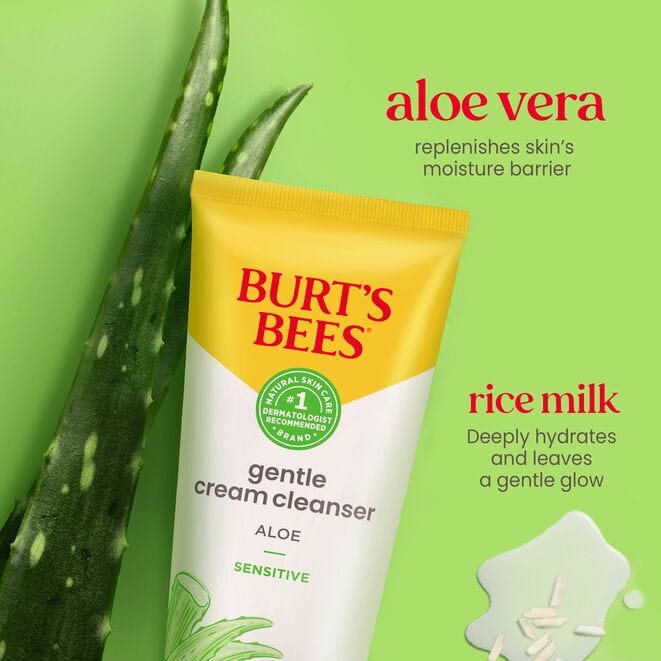 Burt's Bees Sensitive Facial Cleanser 170g (6.Oz)