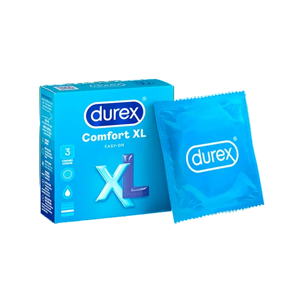Durex Comfort XL Easy-On Condoms 3 's