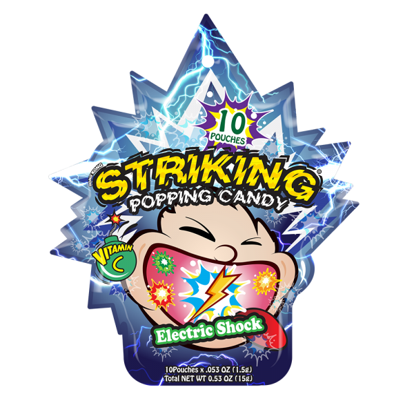 Striking Popping Candy Electric Shock 15g