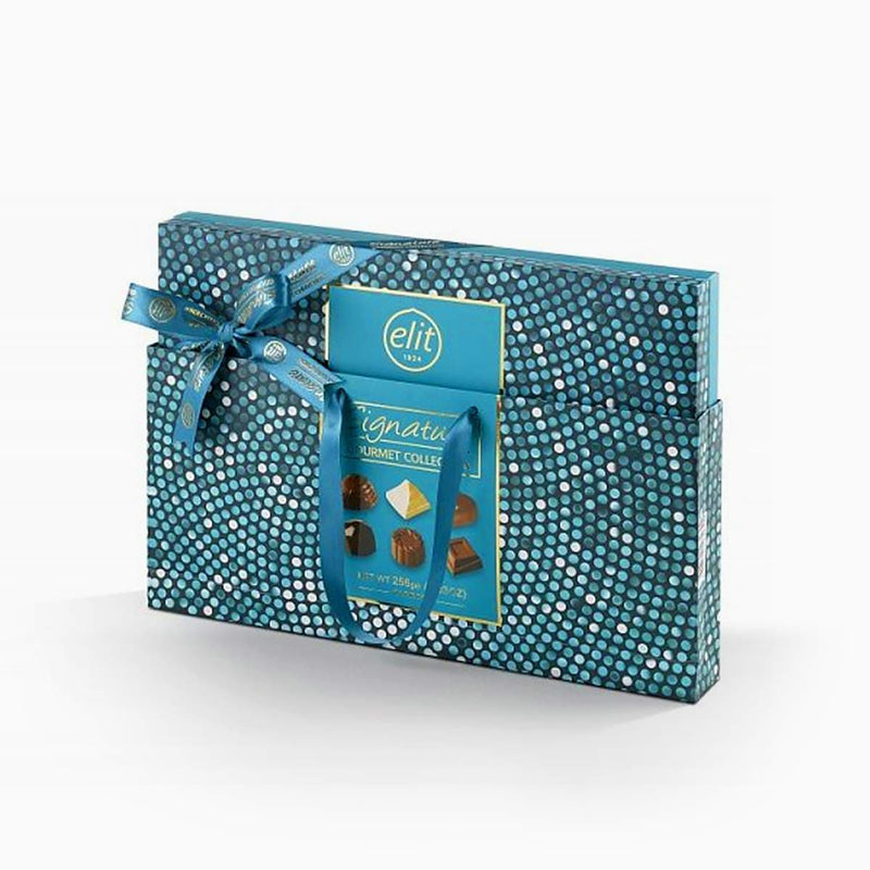 Elit Signature Gourmet Collection Praline Box Green 256g