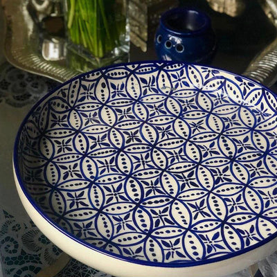 Tableware Dark Blue Hala 14" 00018 - Shams Shopping Centre Tableware  