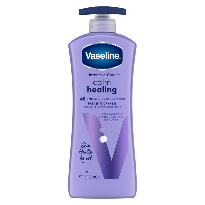 Vaseline Intensive Care Calm Healing Lotion 600ml (20.3.Oz)