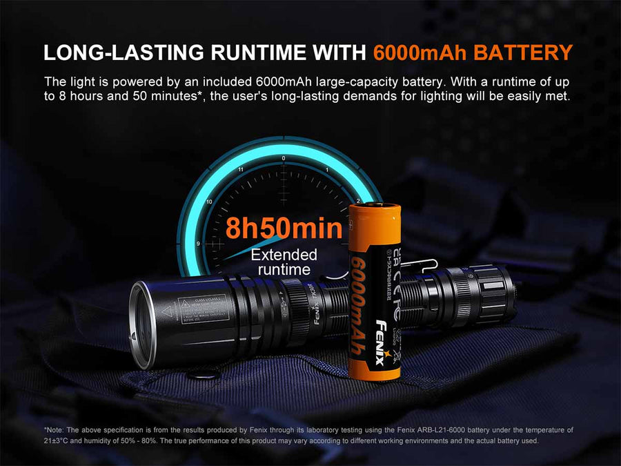 Fenix TK30R White Laser Tactical Flashlight (Black) 500L