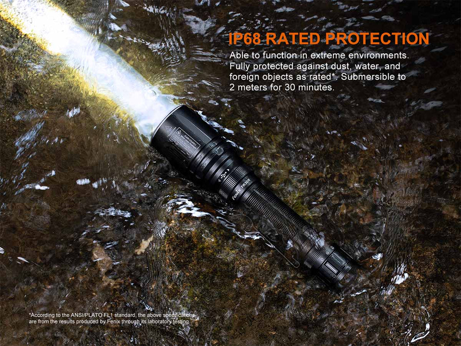 Fenix TK30R White Laser Tactical Flashlight (Black) 500L
