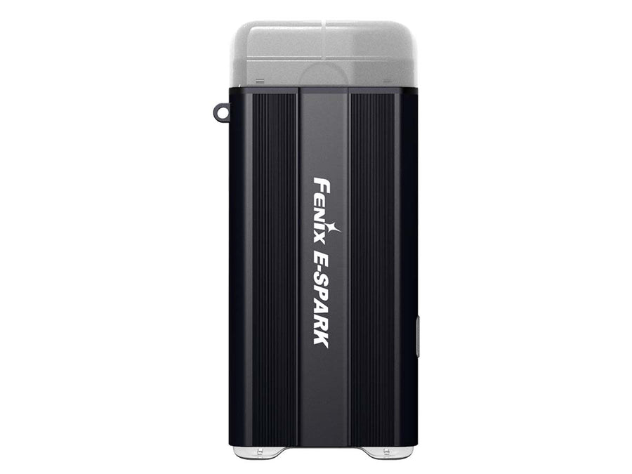 Fenix E-Spark Emergency Rechargeable Keychain Flashlight (Black) 100L