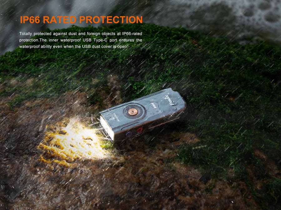 Fenix E06R 3-in-1 Keychain Flashlight  700L