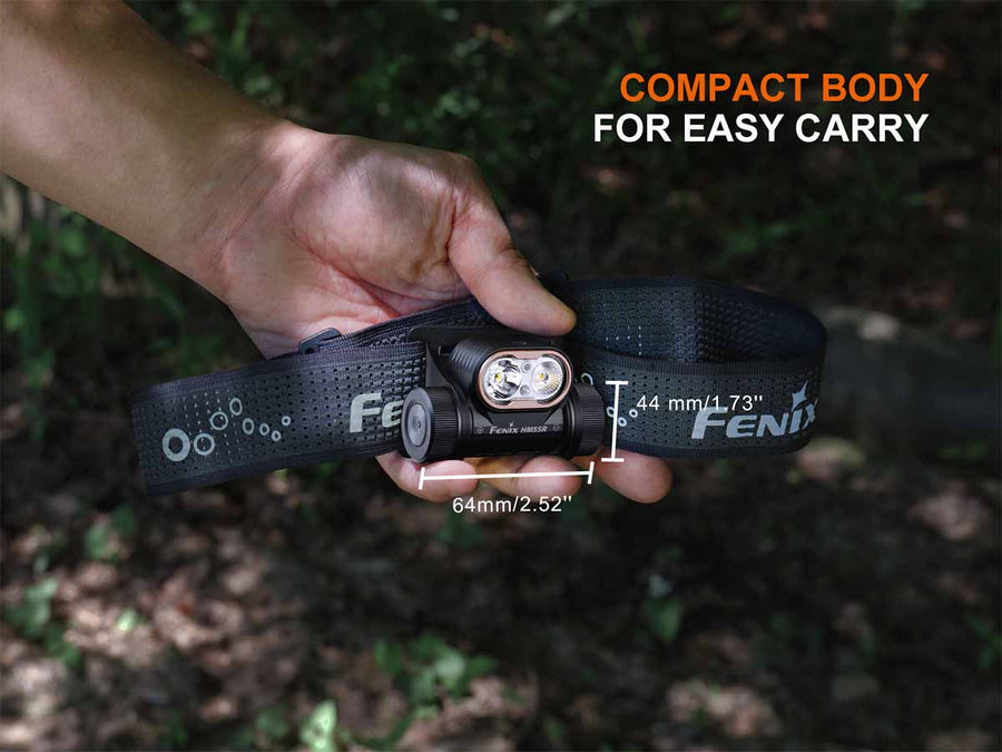 Fenix HM55R Multi-LED Lightweight Outdoor Headlamp  1200L
