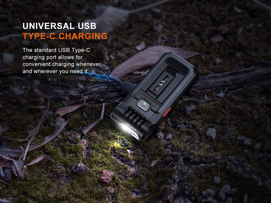 Fenix SW05R-Red Multipurpose Clip-On Light () 150L