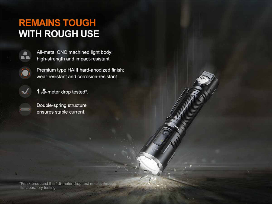 Fenix TK25R Multifunction Law Enforcement And Duty Flashlight (Black) 3600L