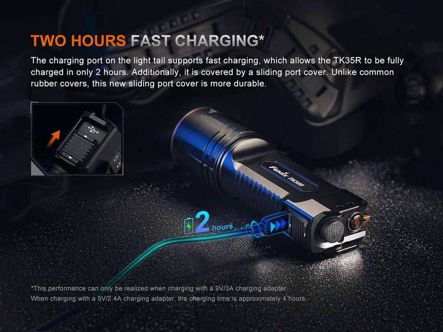 Fenix TK35R High-Performance Multi-Mode Tactical Flashlight  5800L