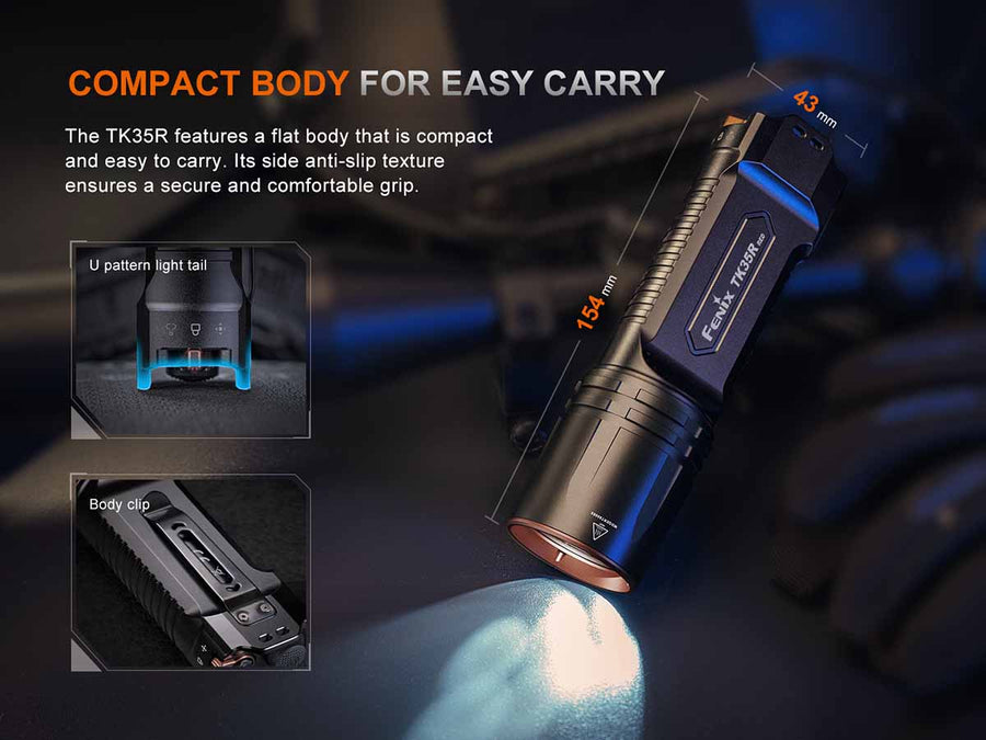 Fenix TK35R High-Performance Multi-Mode Tactical Flashlight  5800L